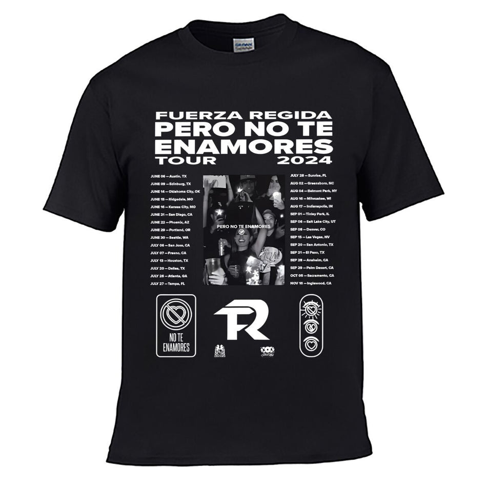 Pero No Te Enamores Party Photo Collage Short Sleeve T-Shirt