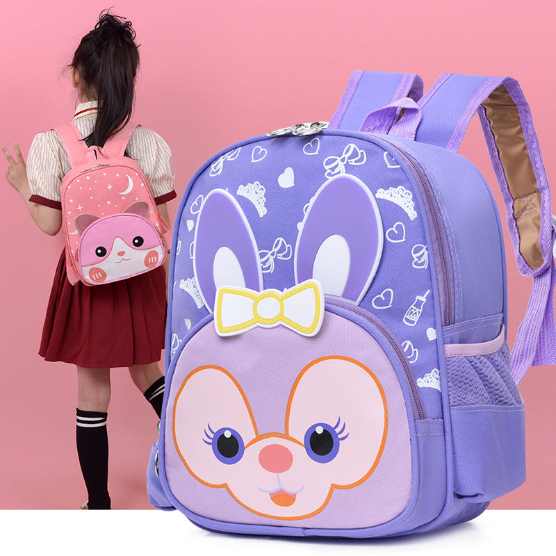 Lightweight Cartoon Kids School Backpack