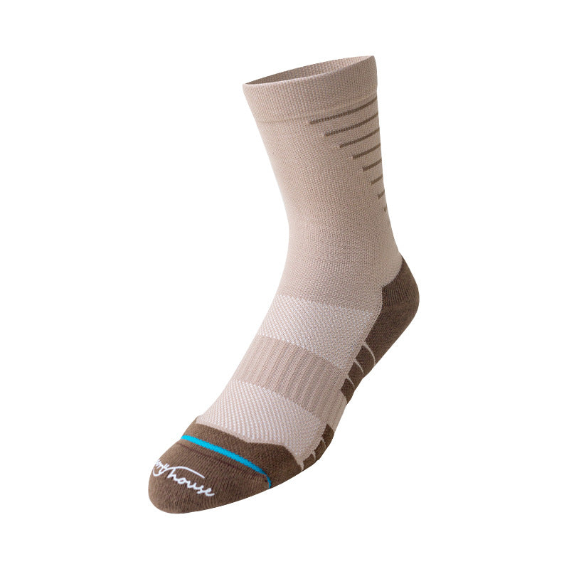 Men's Mid-Calf Quick-Dry Breathable Cycling Sports Socks