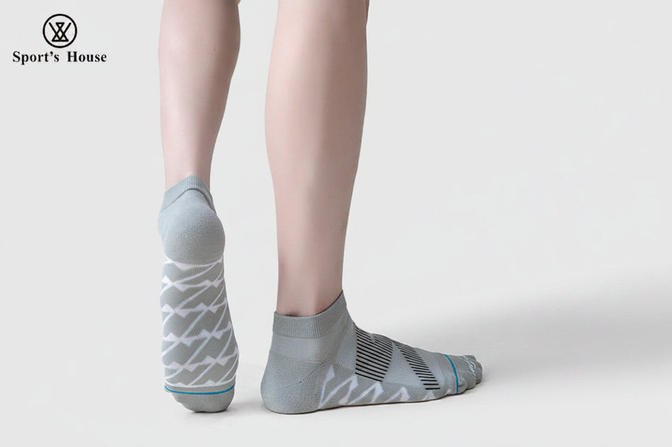 Men's Lightweight Breathable Towel Sole Running Sports Socks