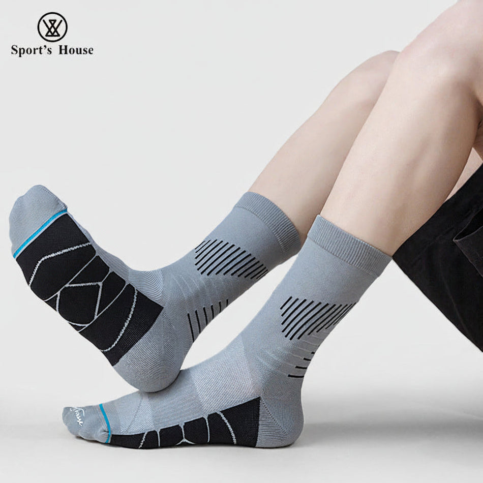 Men's Medium Thin Breathable Hiking Sports Socks