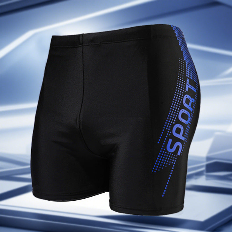 Men's Quick-Dry Anti-Embarrassment Plus Size Swim Trunks Set