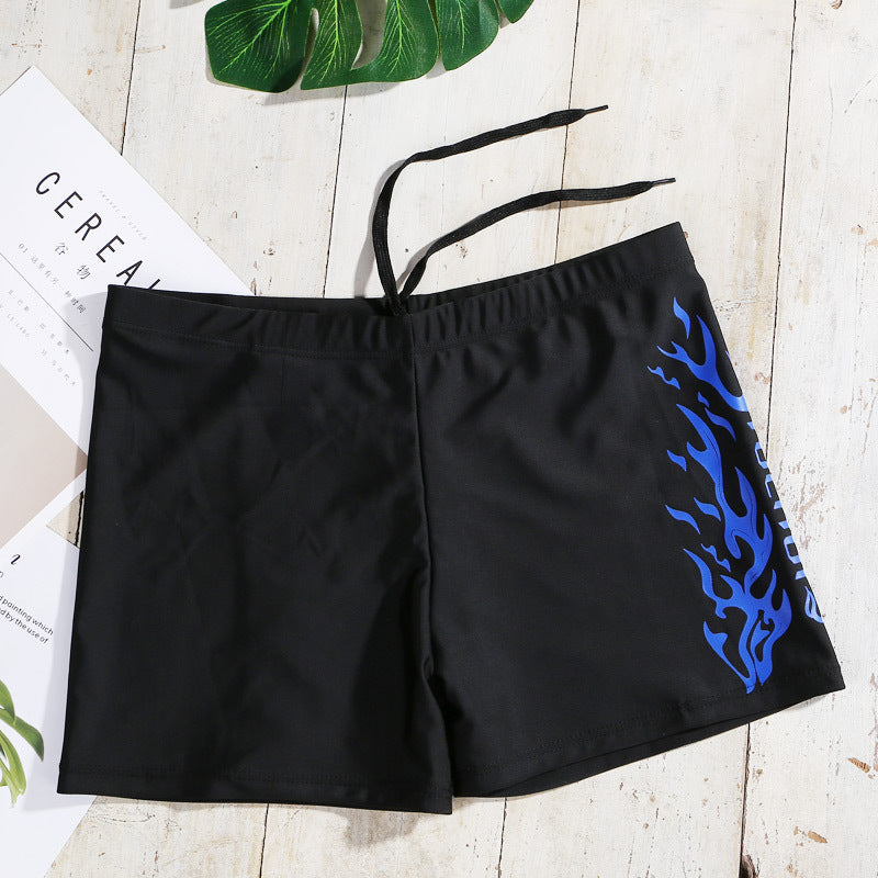 Men's Anti-Embarrassment Quick Dry Plus Size Swim Trunks
