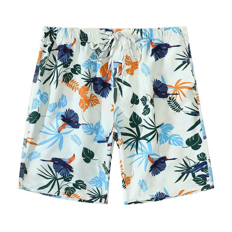 Men's Printed Quick Dry Beach Shorts Lightweight Swim Trunks