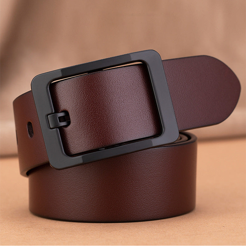 Men's Retro Antique Buckle Imitation Leather Casual Belt