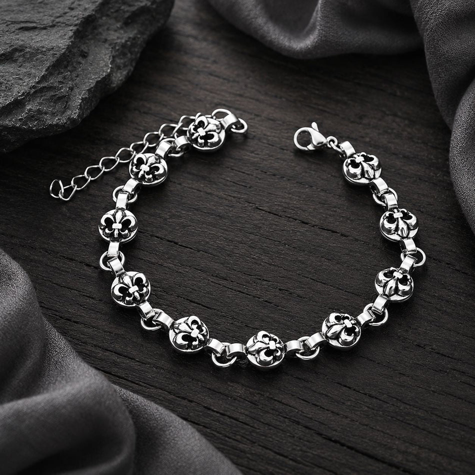 Kuroha Cross Bracelet for Men and Women with Trendy Style