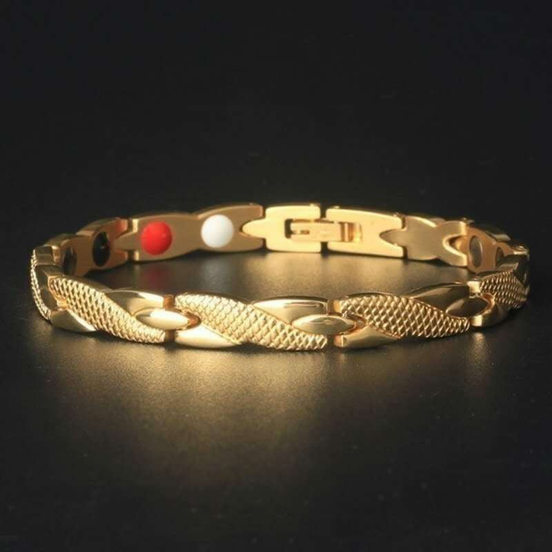 Dragon Pattern Magnetic Alloy Bracelet for Men