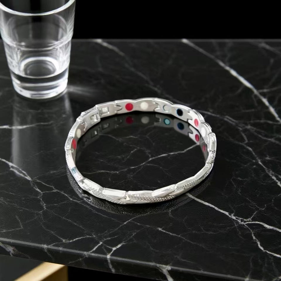 Dragon Pattern Magnetic Alloy Bracelet for Men