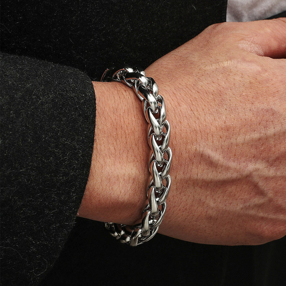 Titanium Steel Keel Bracelet for Men