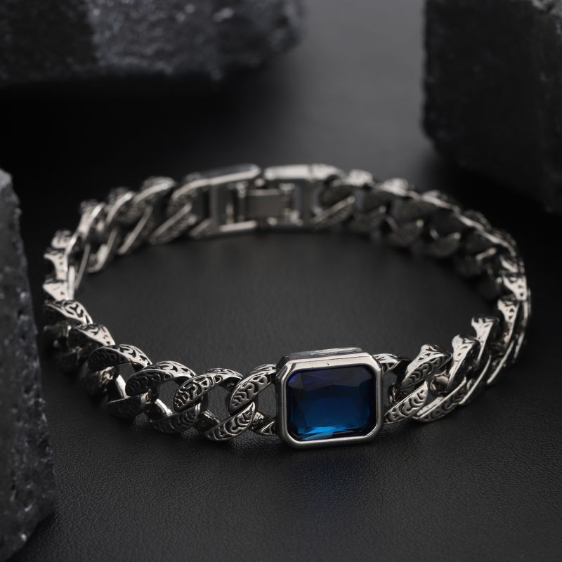 Men's Titanium Steel Cuban Bracelet Personalized Fashion Design