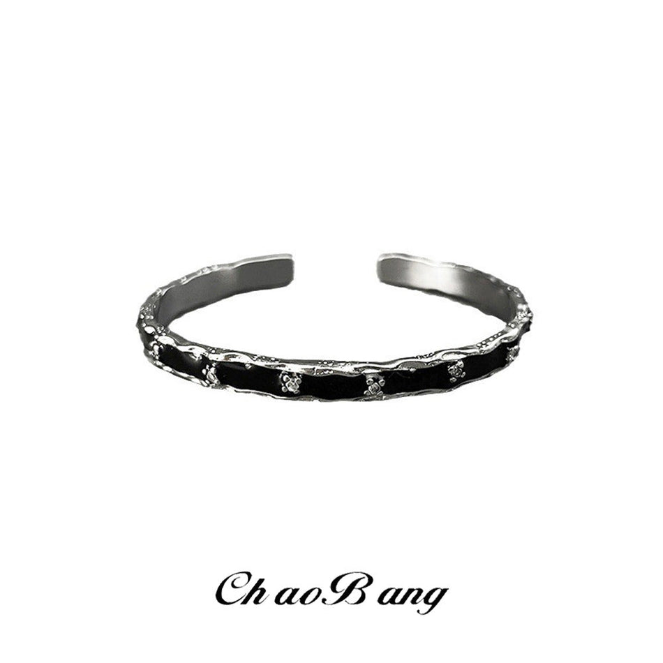Unisex Dark Style Minimalist Bracelet Niche Jewelry Design