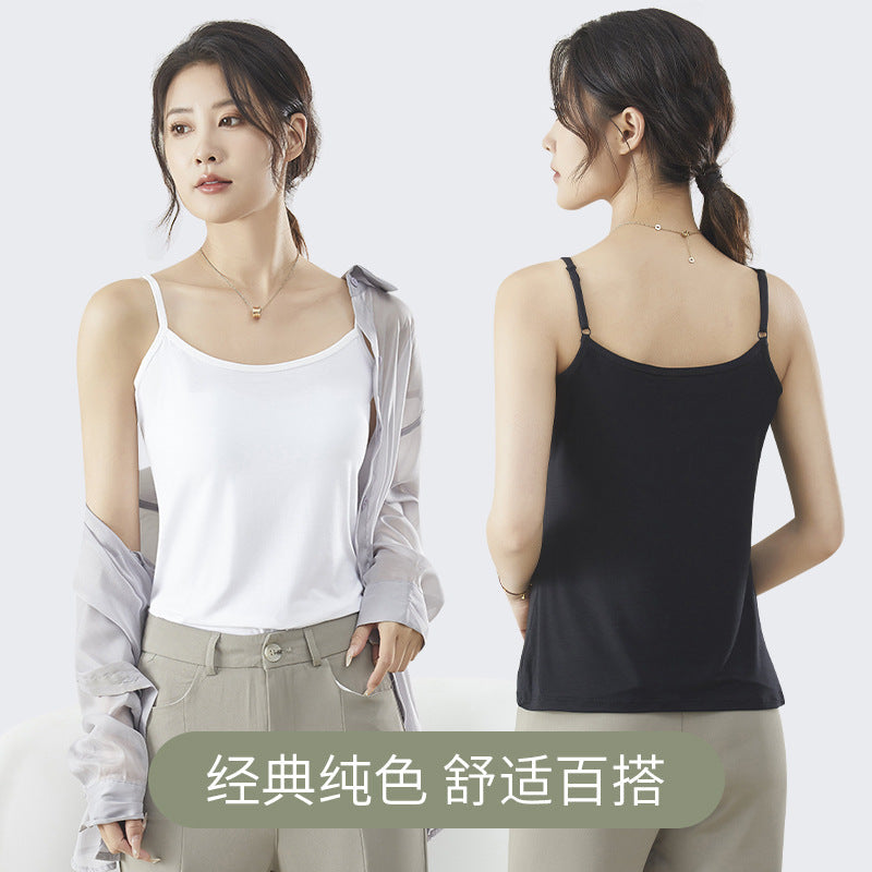 Women's Modal Sleeveless Camisole Base Layer Top