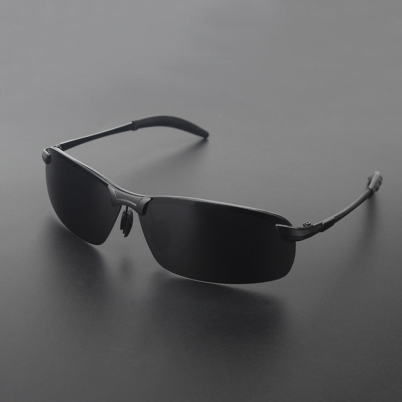 3043 Polarized Metal Retro Sunglasses for Driving & Outdoor Wear