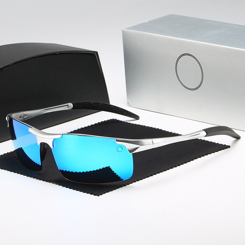 8177 Polarized Aluminum Magnesium Driving & Cycling Sunglasses