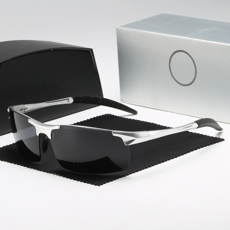 8177 Polarized Aluminum Magnesium Driving & Cycling Sunglasses