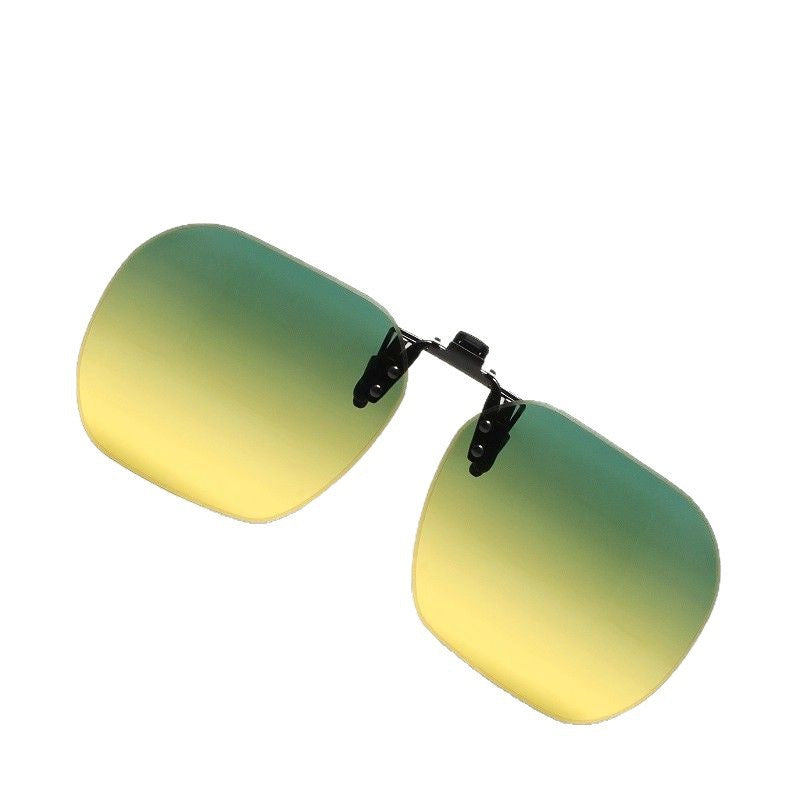 Polarized Clip-On Night Vision Sunglasses for Day & Night Driving