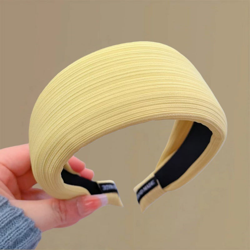 Wide Padded Korean Style Headband for Women Non-Slip