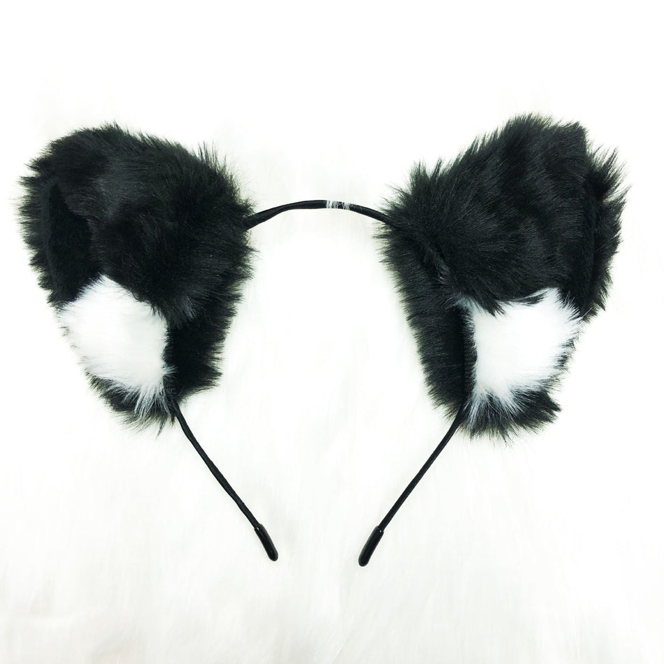 Lolita Cat Ear Headband with Bow and Bell Hair Accessory