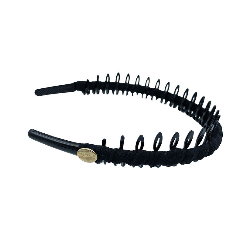 Double Tooth Mesh Headband for Women Non-Slip Hair Accessory