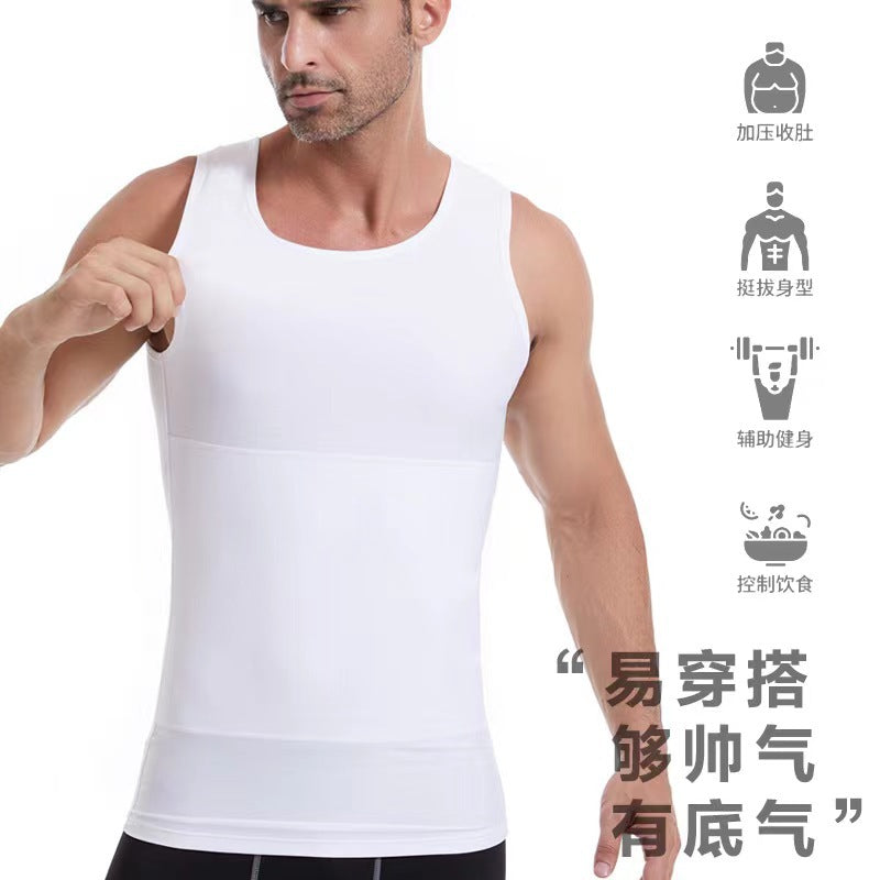 Men's 3rd Generation Compression Shaping Vest for Waist Support