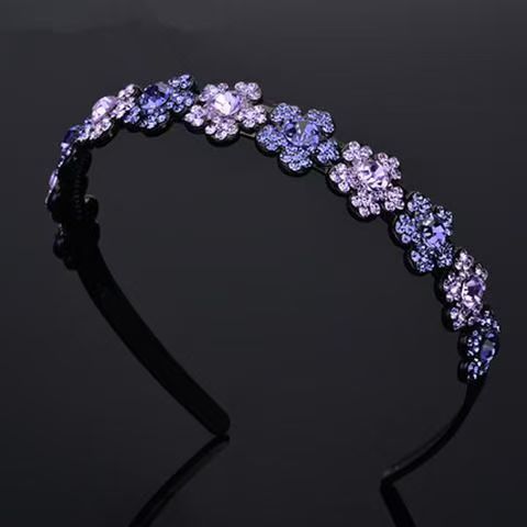 Rhinestone Toothed Headband for Women Non-Slip Hair Accessory