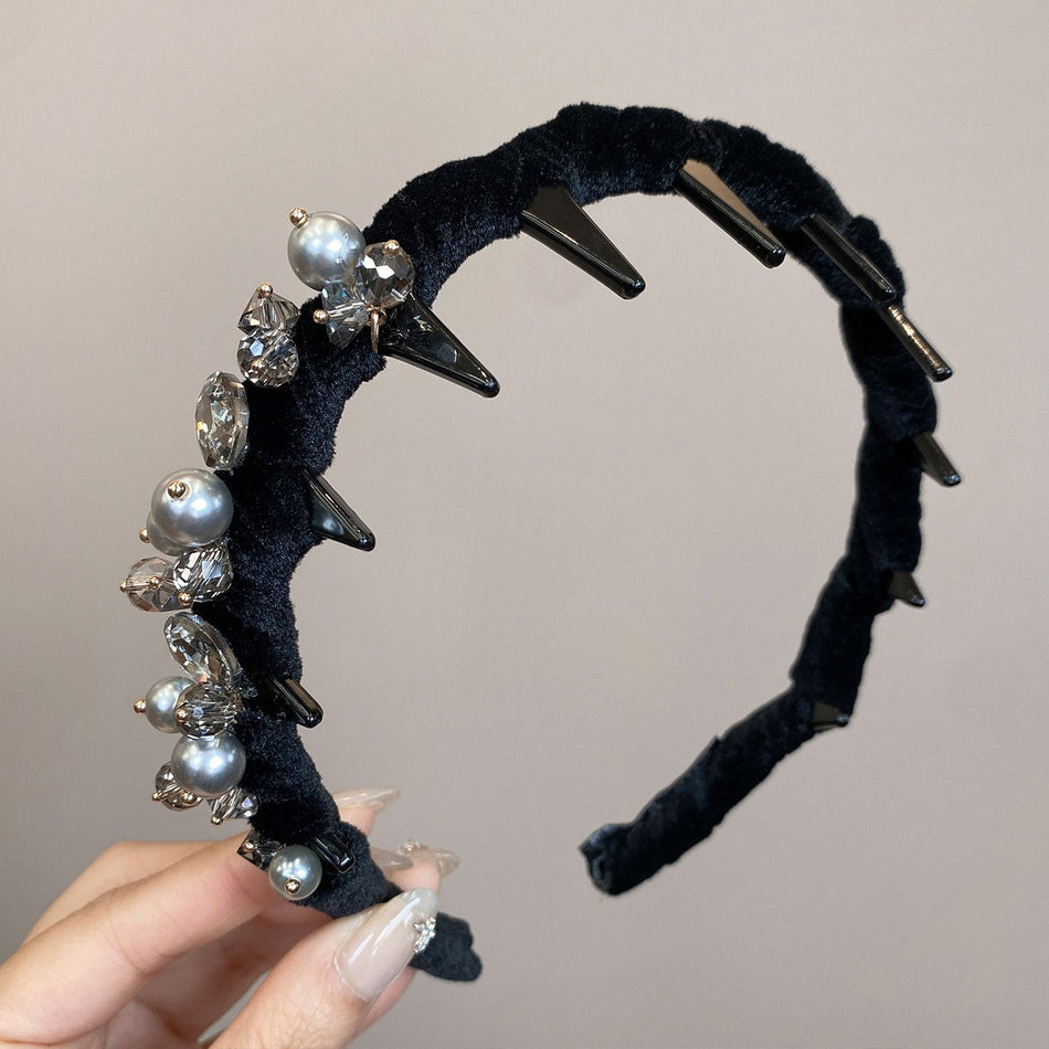 Luxury Crystal Embellished Headband for Women Hair Accessory