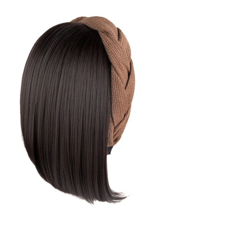 Women's Headband Half Wig for Natural Volume and Hair Coverage