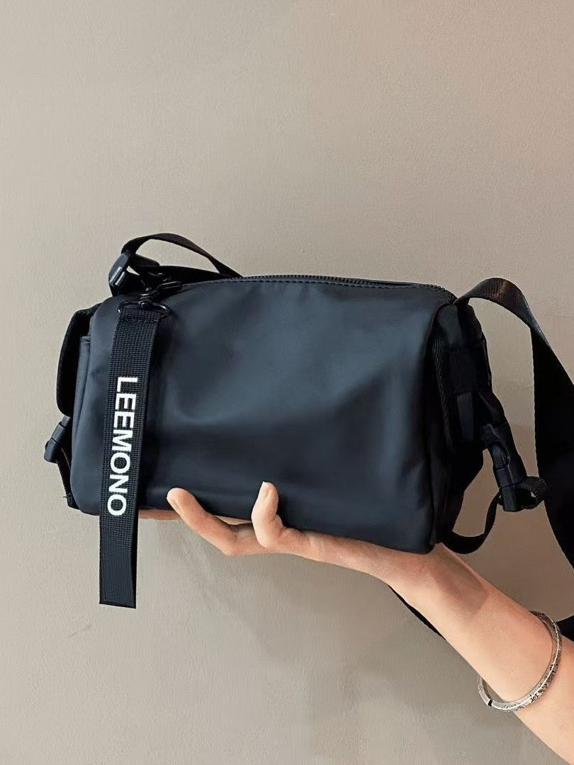 Japanese-Style Unisex Mini Crossbody Bag, Casual Square Shoulder