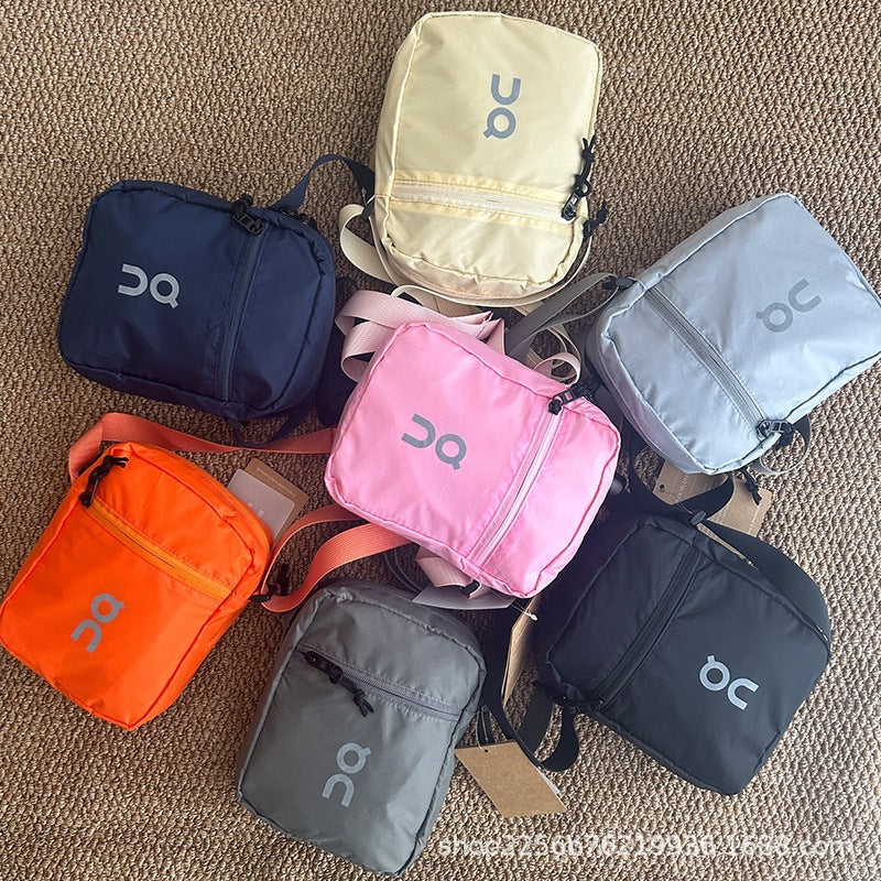 Unisex Lightweight Nylon Crossbody Sports Bag for Running &