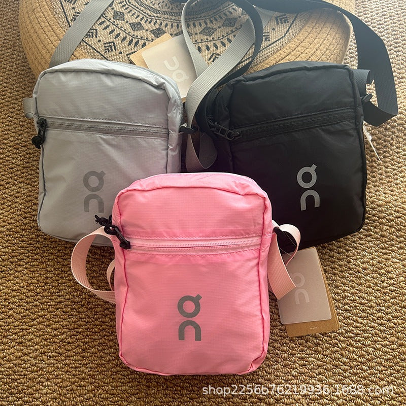 Unisex Lightweight Nylon Crossbody Sports Bag for Running &