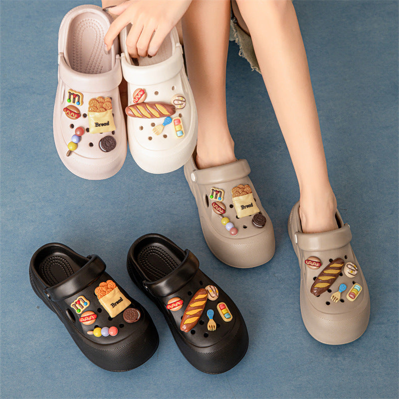 Women's EVA Cushion Slide Sandals with Soft Thick Sole