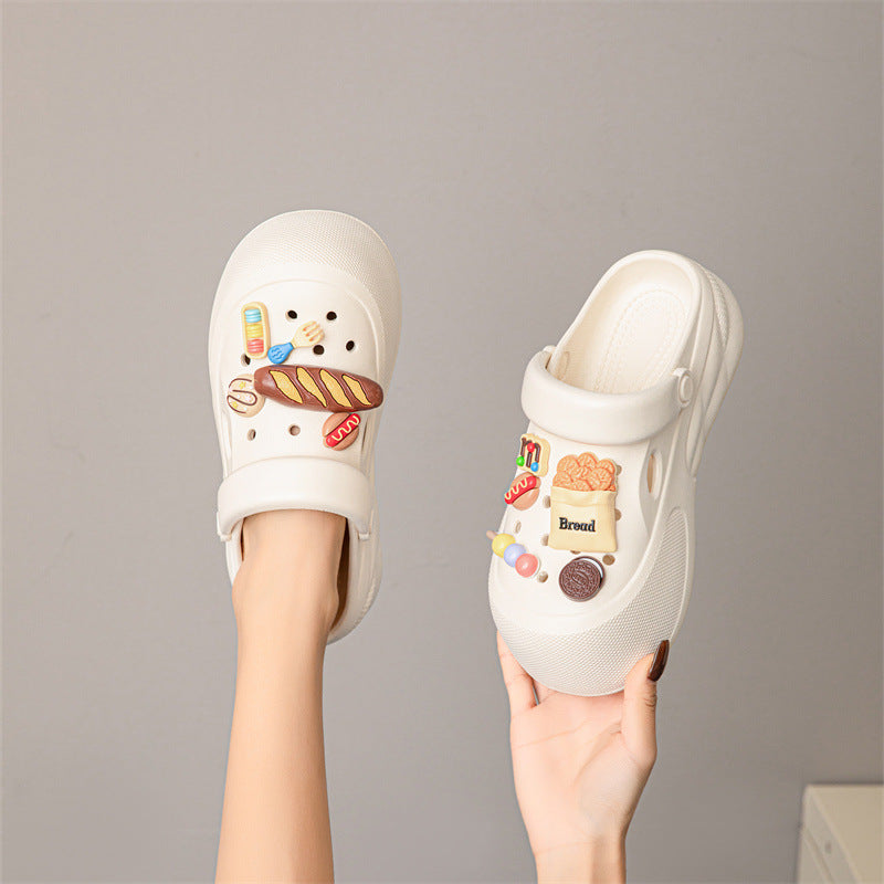 Women's EVA Cushion Slide Sandals with Soft Thick Sole