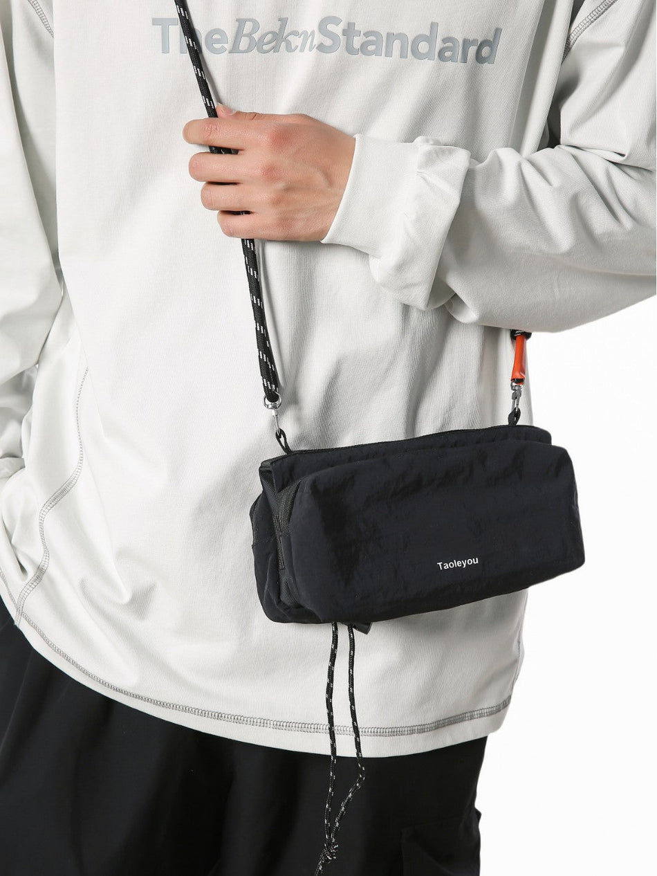 Outdoor Water Bottle Crossbody Bag, Street Style Shoulder Bag