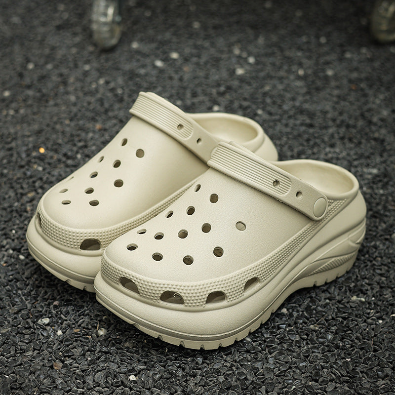 Women's Classic Thick Sole Clog Sandals with Non-Slip Grip