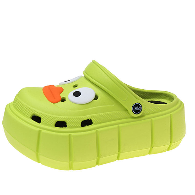 Women's Thick Sole Clog Sandals with Soft Non-Slip Footbed