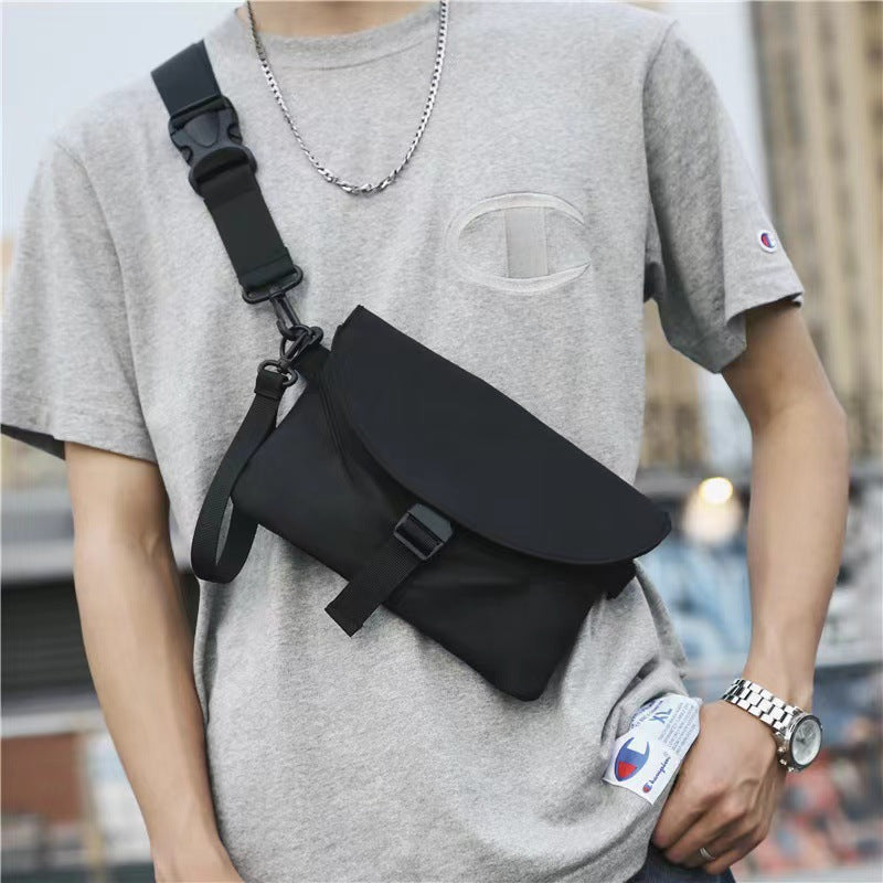 Japanese Style Nylon Crossbody Chest Bag for Men & Women