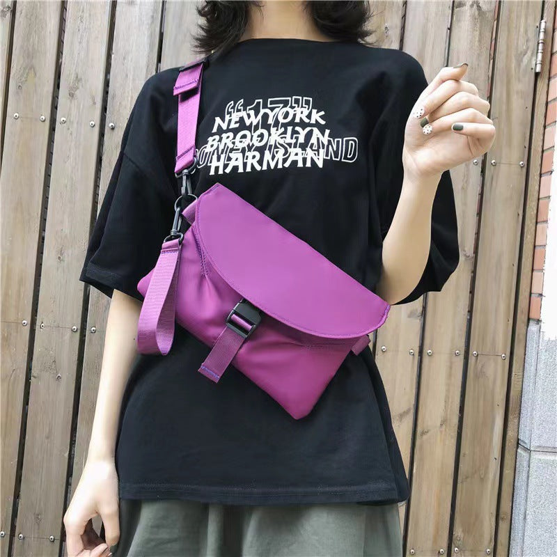 Japanese Style Nylon Crossbody Chest Bag for Men & Women