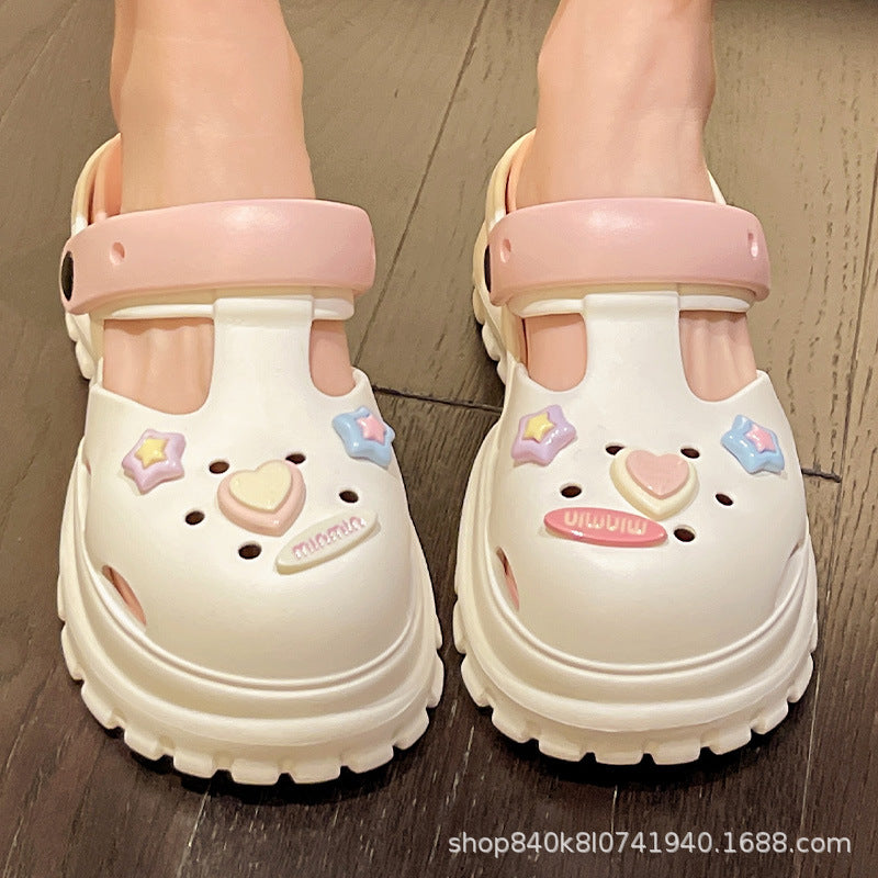 Women's EVA Platform Clog Sandals with Soft Thick Sole