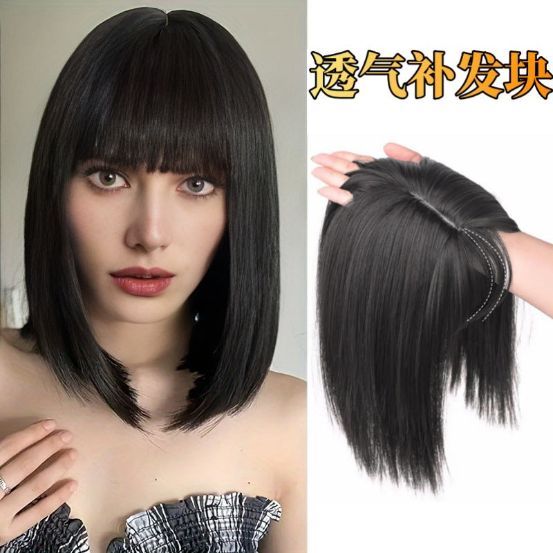 Women's Long Straight Synthetic Wig for Full Hair Coverage