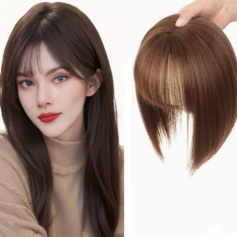 Women's Long Straight Synthetic Wig for Full Hair Coverage