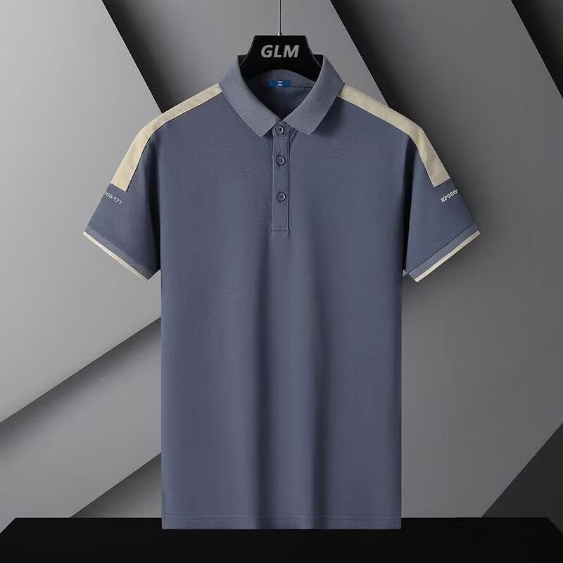 Men's Solid Color Loose Fit Casual Short Sleeve T-Shirt Top