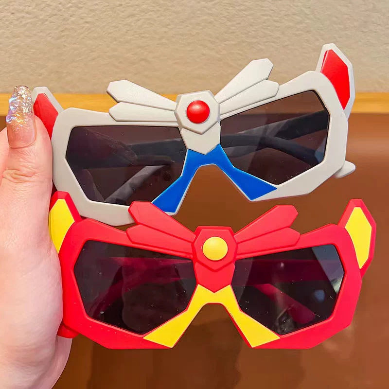 Kids' Cartoon Robot Sunglasses with UV Protection