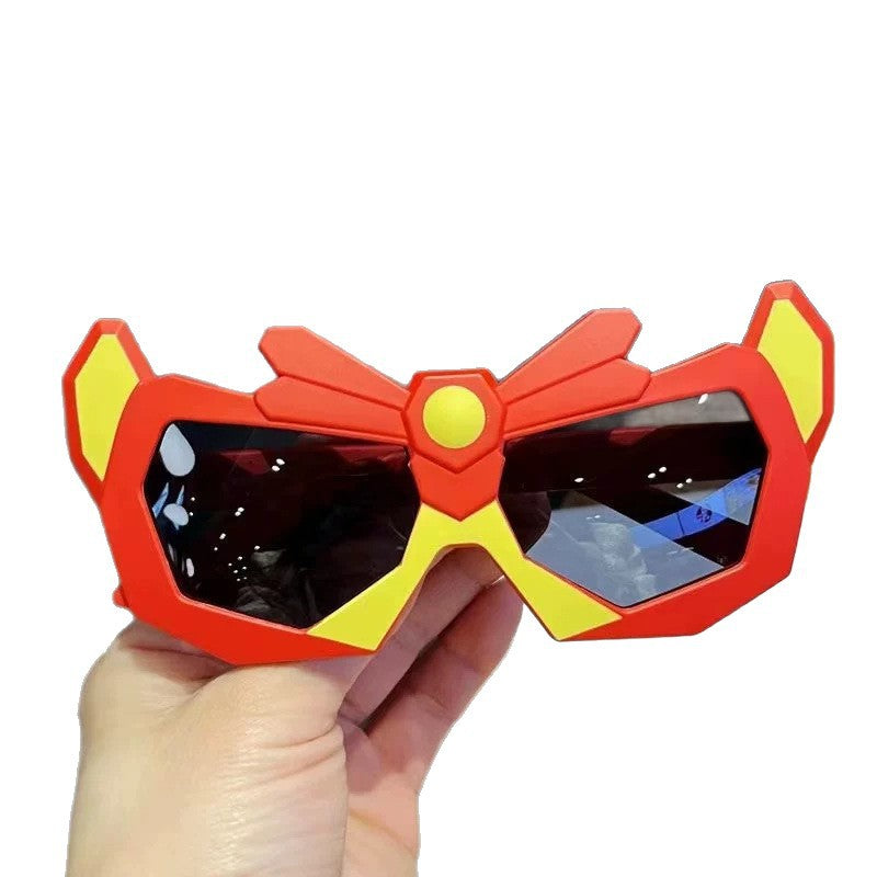 Kids' Cartoon Robot Sunglasses with UV Protection