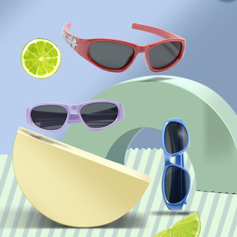 Kids' Polarized Sports Sunglasses with UV Protection