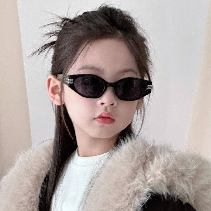 Women's Polygon Cat Eye Sunglasses with UV Protection