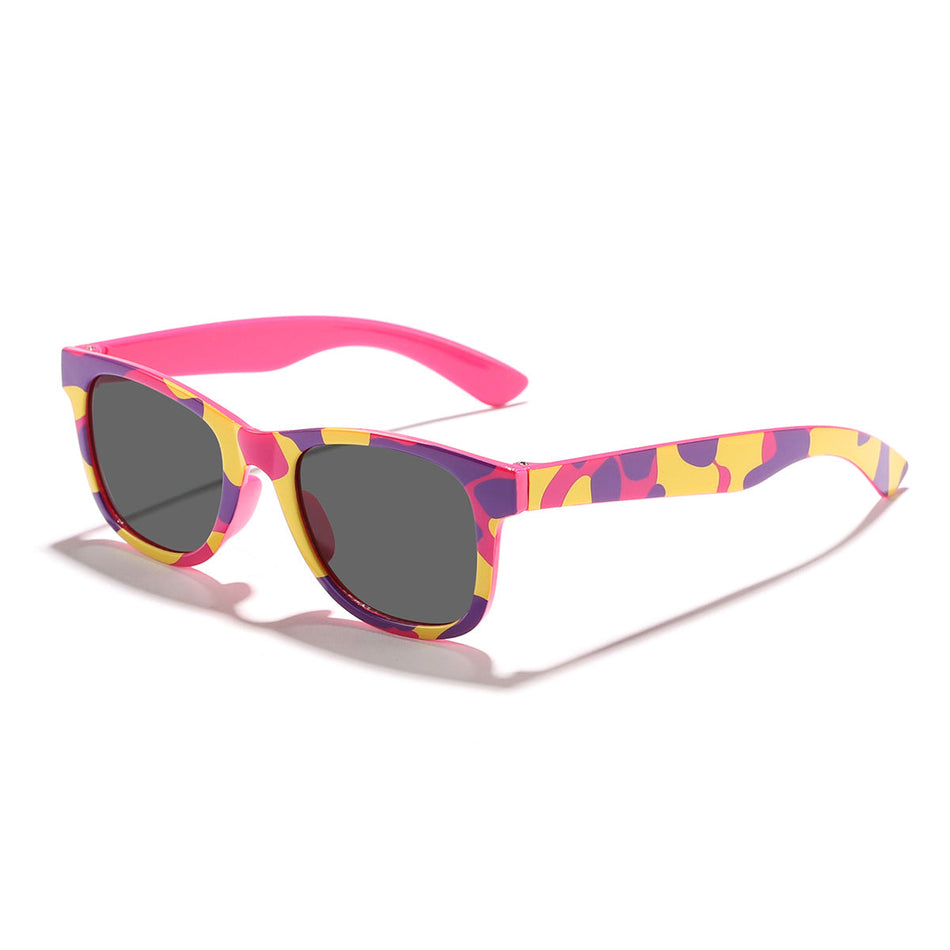 Kids' Camouflage Print Sunglasses with UV Protection