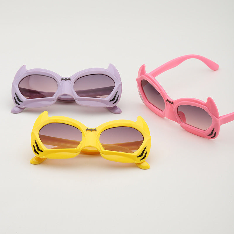 Kids' Batman Style Sunglasses with UV Protection