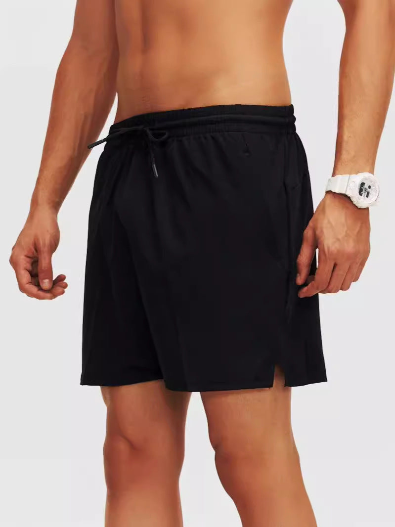 Men's Quick Dry Running Shorts Loose Fit Three Quarter Pants