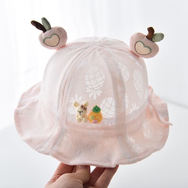 Baby Lightweight Fisherman Hat with Sun Protection Design