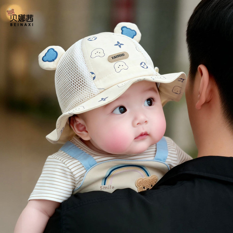 Baby Lightweight Fisherman Sun Hat for Summer Outdoor Wear